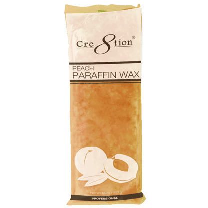 Cre8tion Paraffin Wax - PEACH, BOX, 18018 (Packing: 6 packs/box, 6 boxes/case)