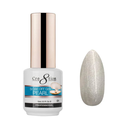 Cre8tion Pearl Gel, 01, 0.5oz