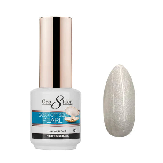 Cre8tion Pearl Gel, 01, 0.5oz