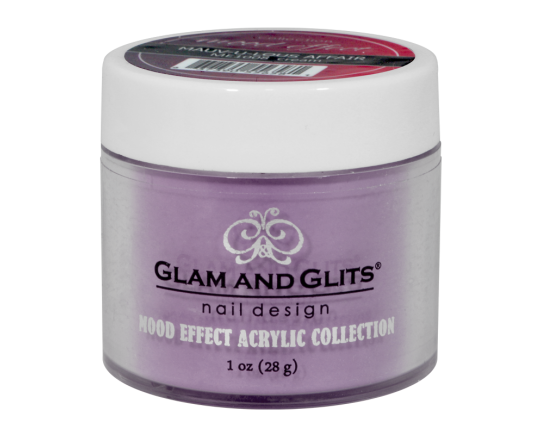 G & G Mood Effect Acrylic Powder, ME1008, Mauv-U-Lous Affair, 1oz KK0426