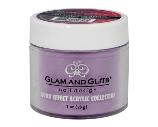 G & G Mood Effect Acrylic Powder, ME1008, Mauv-U-Lous Affair, 1oz KK0426