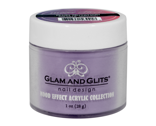 G & G Mood Effect Acrylic Powder, ME1018, Plum mutation, 1oz KK0426