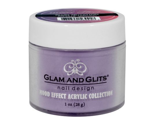 G & G Mood Effect Acrylic Powder, ME1018, Plum mutation, 1oz KK0426