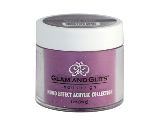 G & G Mood Effect Acrylic Powder, ME1025, Purple Skies, 1oz KK0426