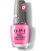 OPI Nail Lacquer, NL P50, Pop Culture Collection, Pink Bubbly, 0.5oz KK1005