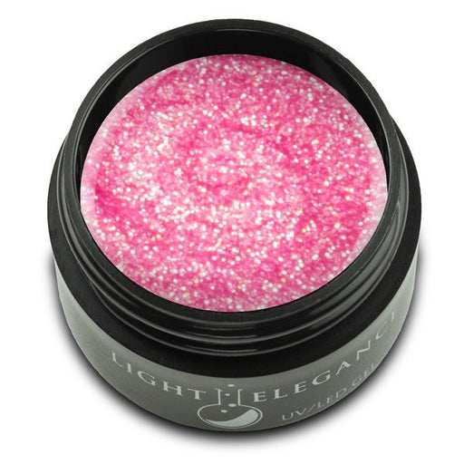 Light Elegance, UV/LED Glitter Gel, G870E, Pink Diamond, 17ml KK