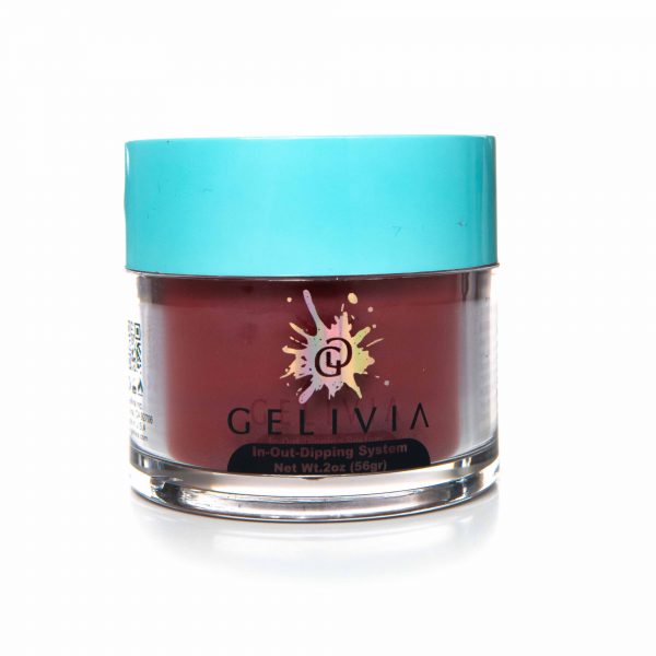 Gelivia Dipping Powder, 817, Burgundy’s Night, 2oz OK0913VD