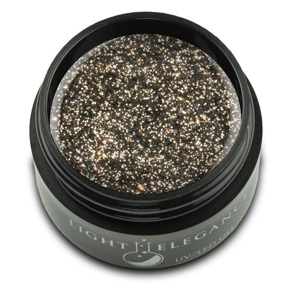 Light Elegance, UV/LED Glitter Gel, G110E, Premium Blend, 17ml KK