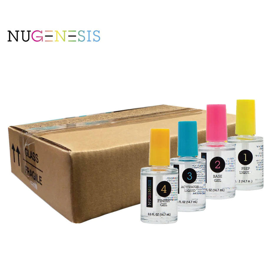 Nugenesis Dipping Gel, MIXED, CASE, 0.5oz (Packing: 112 pcs/case)