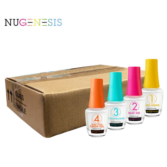 Nugenesis Dipping Gel, MIXED, CASE, 0.5oz (Packing: 112 pcs/case)