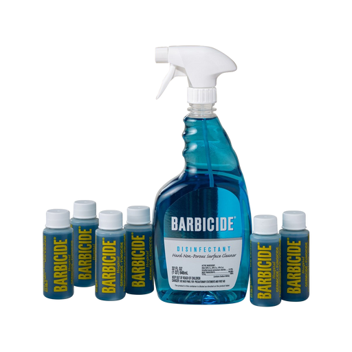 Barbicide Spray with Bullets (Package of 6pcs bottles 2oz & empty spray bottle) OK0428LK