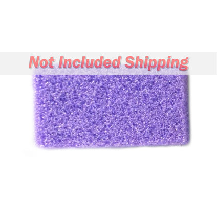 Airtouch Disposable Mini Pumice Sponge, PURPLE, INNER CASE (Packing: 400 pcs/box)