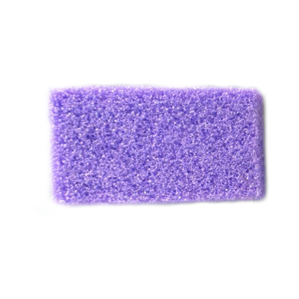 Airtouch Disposable Mini Pumice Sponge, PURPLE, INNER CASE (Packing: 400 pcs/box)