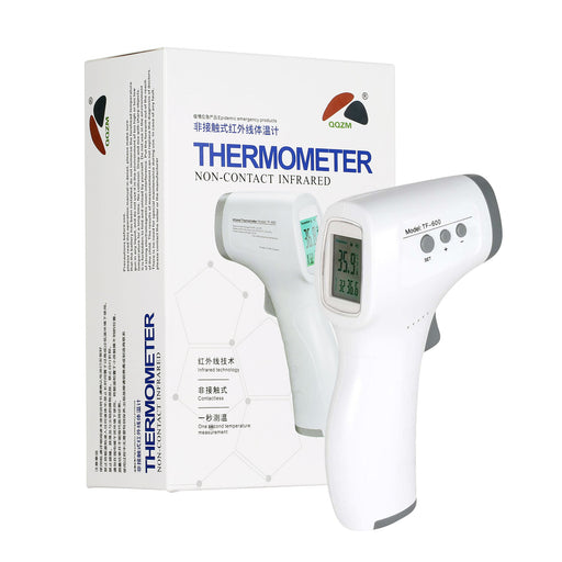 QQZM Thermometer Non-Contact Infrared, Model TF-600 (Pk: 50 pcs/case)