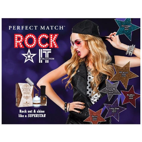 LeChat Perfect Match, Rock It Collection Display Kit, PMRID01