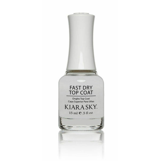 Kiara Sky Nail Lacquer Fast Dry Top Coat, 0.5oz MH1004