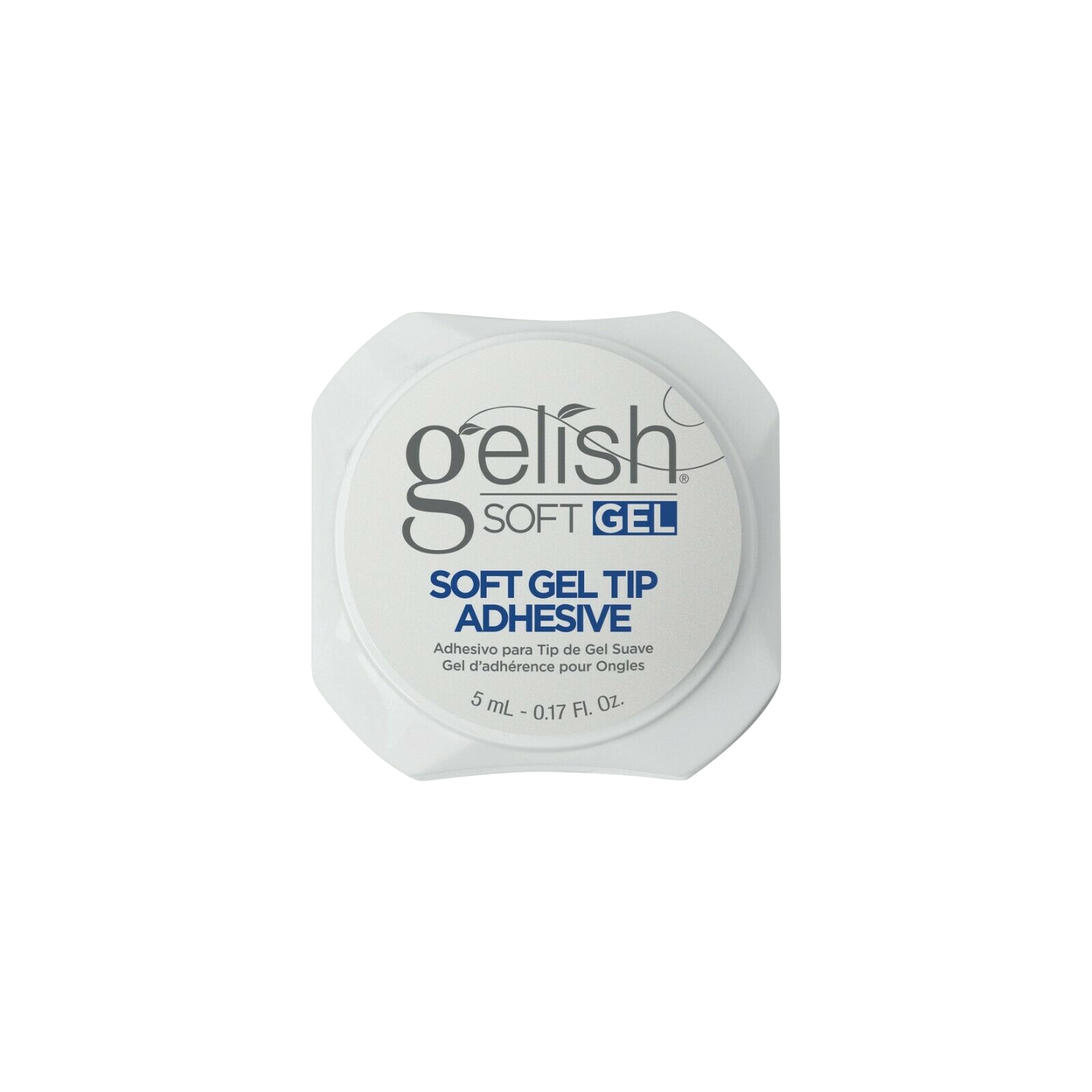 Gelish Soft Gel, Soak Gel Tip Adhesive, 0.17oz OK1005VD