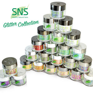 SNS Gelous Dipping Powder, GL06, Glitter Collection, 1oz KK0325