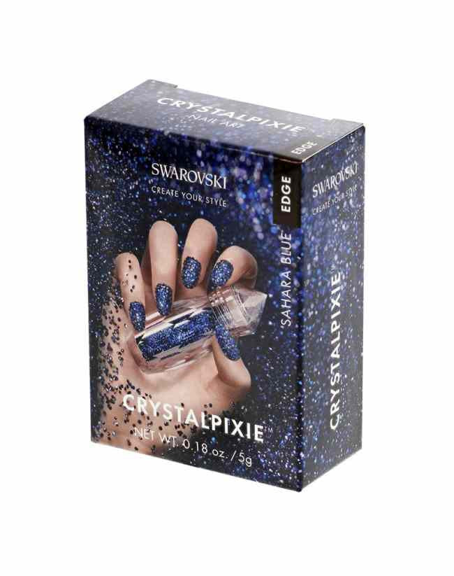 Swarovski Crystal Pixie Edge, 98752, Sahara Blue, 5g