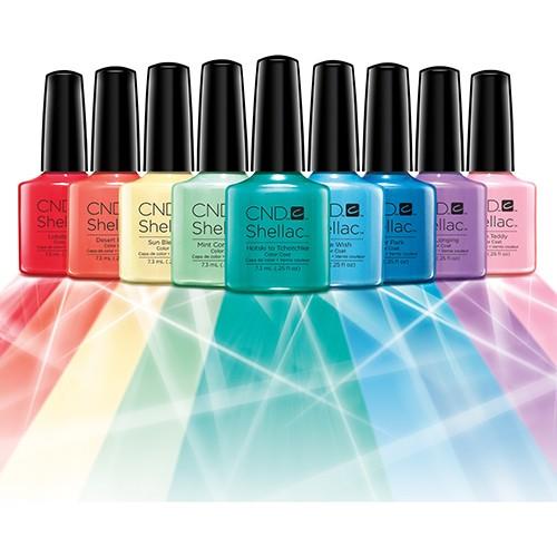 CND Shellac Gel Polish, Color List Notes, B10F1