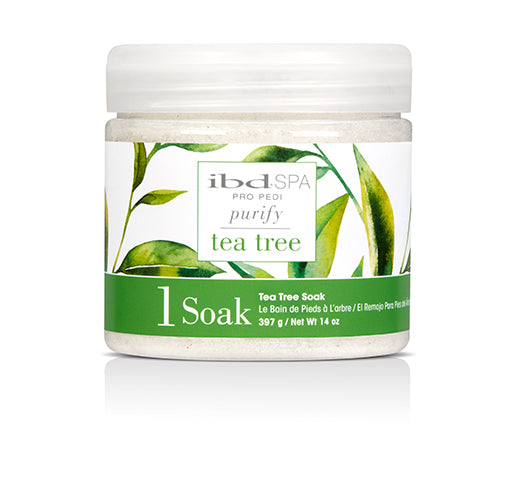 IBD Spa Pro Pedi Purify, Tea Tree Soak, 14oz, 99160