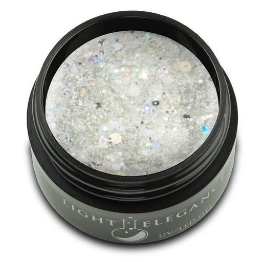Light Elegance, UV/LED Glitter Gel, G925E, Snow Queen, 17ml KK