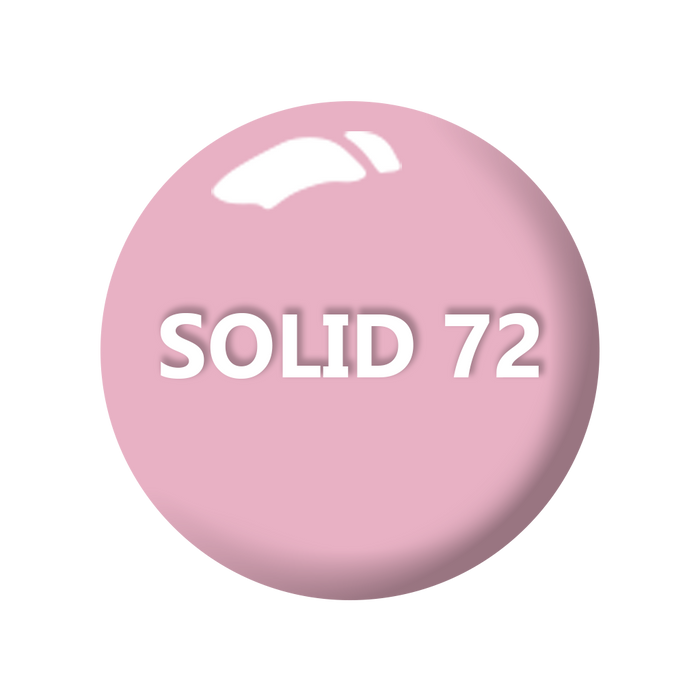 Chisel 2in1 Acrylic/Dipping Powder, Solid Collection, SOLID72, 2oz