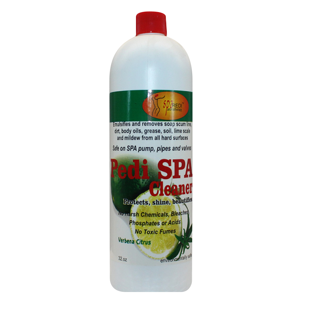 SpaRedi Pedi Spa Cleaner, Verbena Citrus, 32oz OK0325MD