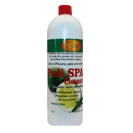 SpaRedi Pedi Spa Cleaner, Verbena Citrus, 32oz OK0325MD