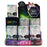 LeChat Perfect Match Nail Lacquer And Gel Polish, SPECTRA Collection 3, PMSD3, Full Line Of 6 Colors (SPMS13 - SPMS18), 0.5oz