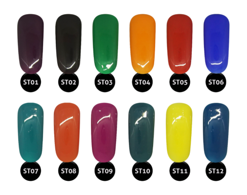 1Gel III, Statement, AORA 8, Full Line Of 12 Colors (ST#01 - ST#12)