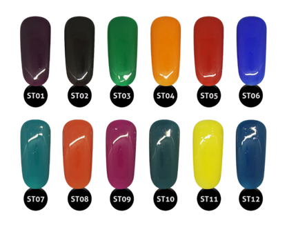 1Gel III, Statement, AORA 8, Full Line Of 12 Colors (ST#01 - ST#12)