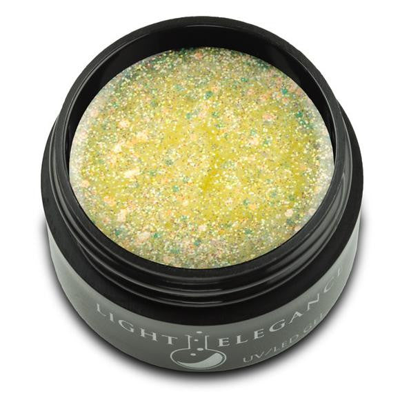 Light Elegance, UV/LED Glitter Gel, G996E, Synchronized Sparkle, 17ml KK