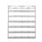 Pana Nail Polish Wall Display, Silver, PN-100S (NOT Included Shipping Charge) OK1212