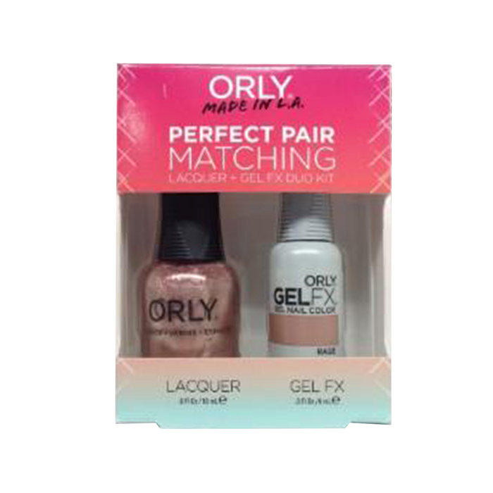 Orly Perfect Pair Lacquer & Gel FX, 31102, Country Club Khaki