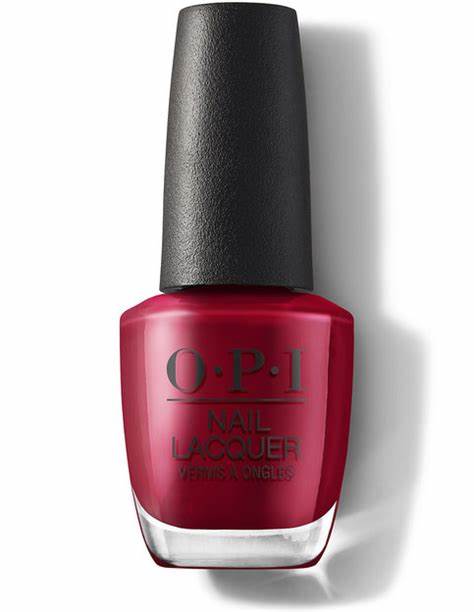 OPI Nail Lacquer, Shine Bright Collection 2020, M08, Red-y For the Holidays, 0.5oz