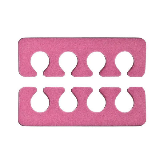 Cre8tion Toe Separators PE Foam, 4 Holes, 2 Tones, CASE, 10002 (Packing: 100 pcs/pack - 1,000 pairs/case)