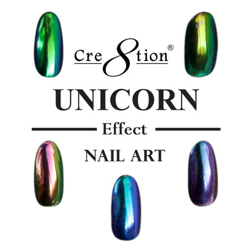 Cre8tion Nail Art Unicorn Effect, 1g, Full Line of 16 Colors (From 01 to 16) OK0903LK