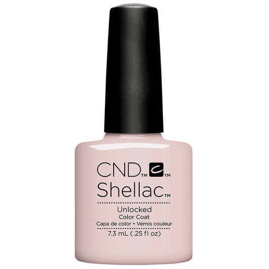 CND Shellac Gel Polish, 92149, Nude The Collection, Unlocked, 0.25oz KK0824