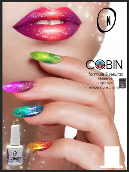 Cobin Cat Eye Gel, Full Line Of 18 Colors (from 01 to 18, Price: $9.95/pc)