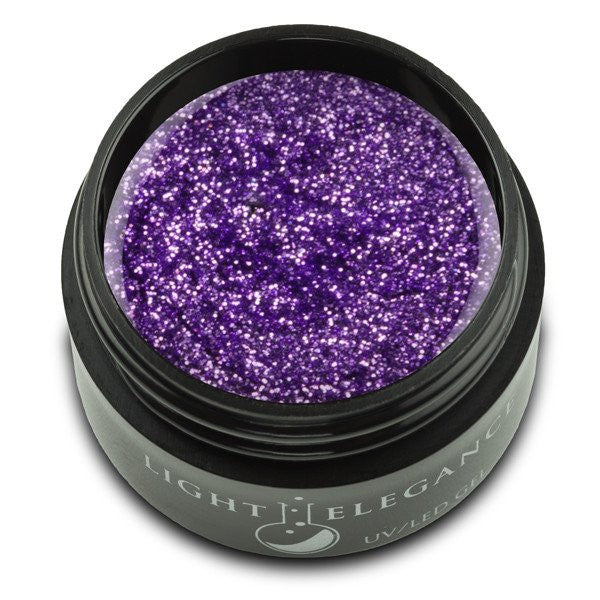 Light Elegance, UV/LED Glitter Gel, G944E, Violet, 17ml KK