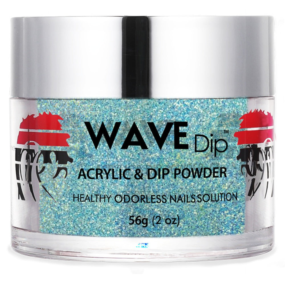 Wave Gel Acrylic/Dipping Powder, SIMPLICITY Collection, 103, Aqua Light. 2oz