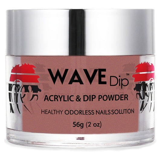 Wave Gel Acrylic/Dipping Powder, SIMPLICITY Collection, 025, Beige Brown, 2oz