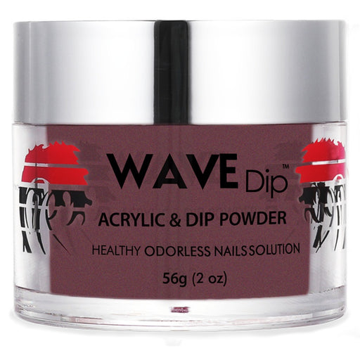 Wave Gel Acrylic/Dipping Powder, SIMPLICITY Collection, 031, Wine And Dine, 2oz