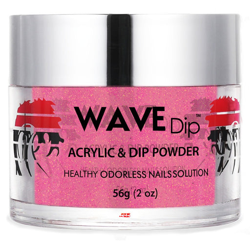 Wave Gel Acrylic/Dipping Powder, SIMPLICITY Collection, 096, Strawberry Banana Swift, 2oz