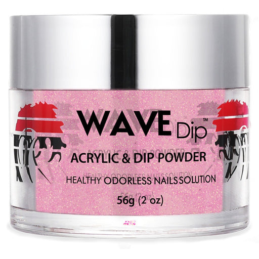 Wave Gel Acrylic/Dipping Powder, SIMPLICITY Collection, 097, Glossy Pink, 2oz