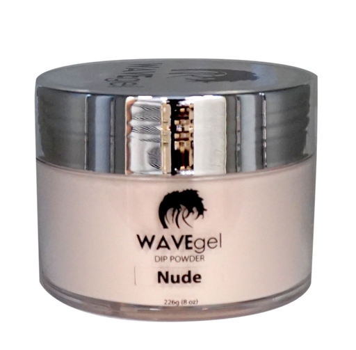Wave Gel Acrylic/Dipping Powder, Pink & White Collection, NUDE, 8oz