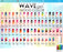 Wave Gel Mood Color Gel Polish, 0.5oz, Full line of 78 colors (From WM051 to WM128) KK1113