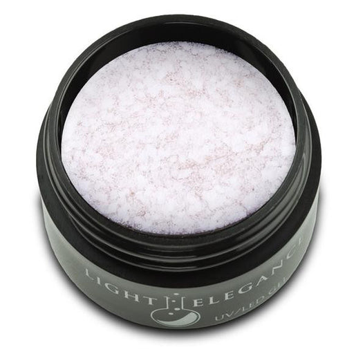 Light Elegance, UV/LED Glitter Gel, G961E, White Lace, 17ml KK