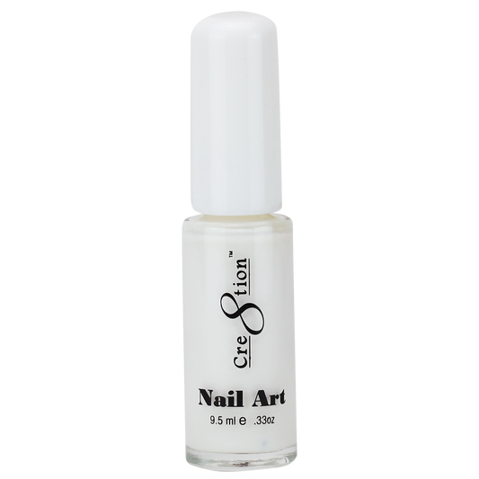 Cre8tion Detailing Nail Art Lacquer, 02, White, 0.33oz, 1101-0726